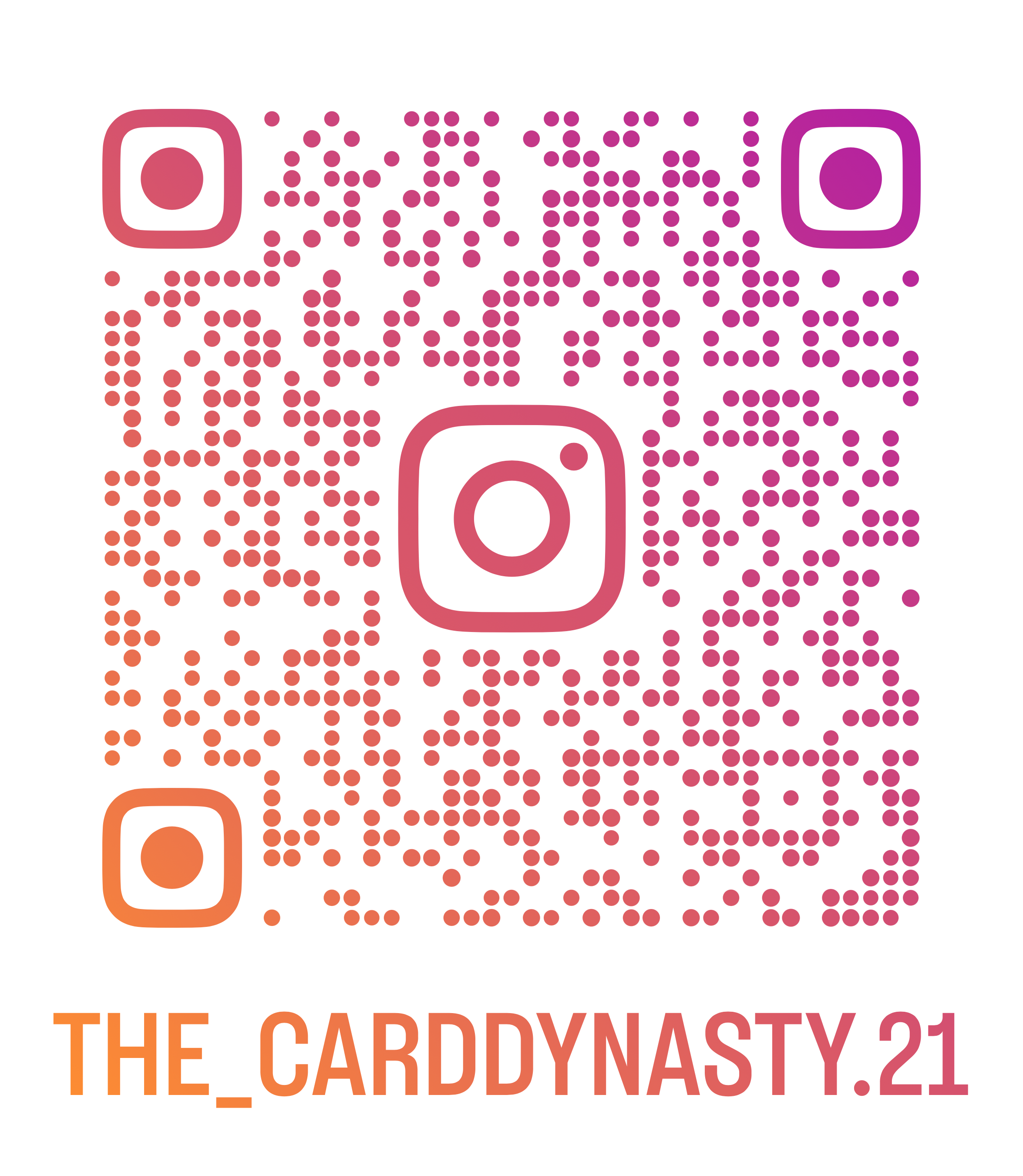 Follow The Card Dynasty on Instagram